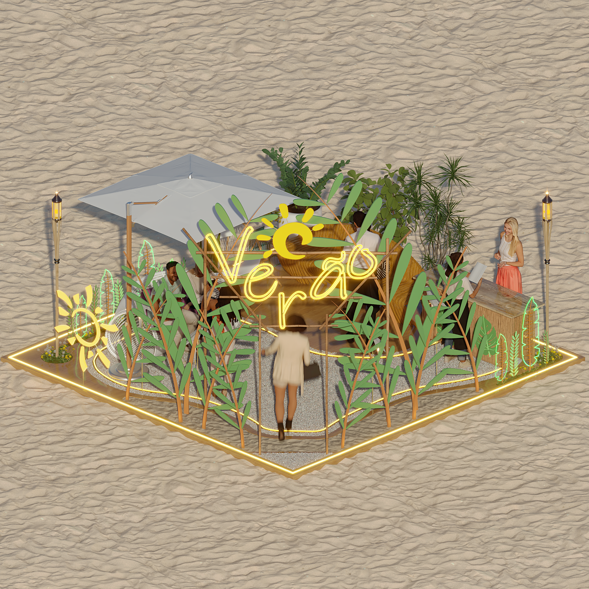 夏日商业展位设计丨巴西帕拉-5