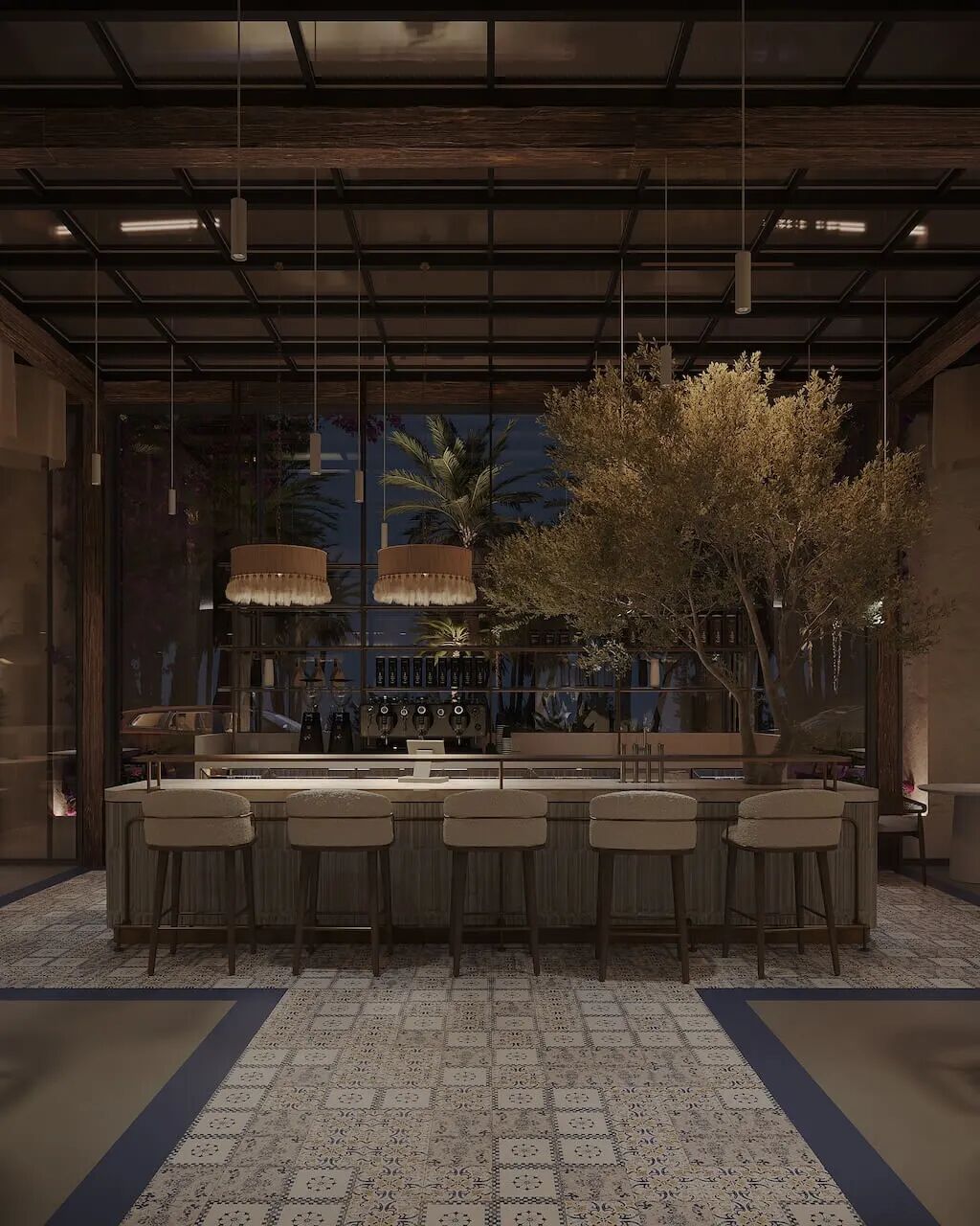 新作 You Bistro Terrace丨阿联酋迪拜丨Limestone FZ LLC-35