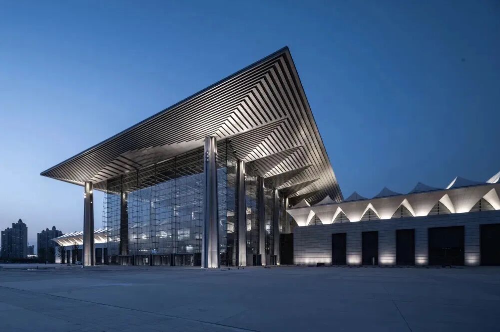 【城市名片】丝路会客厅，对话世界窗！中建八局匠心“筑”造西部会展新高度-71