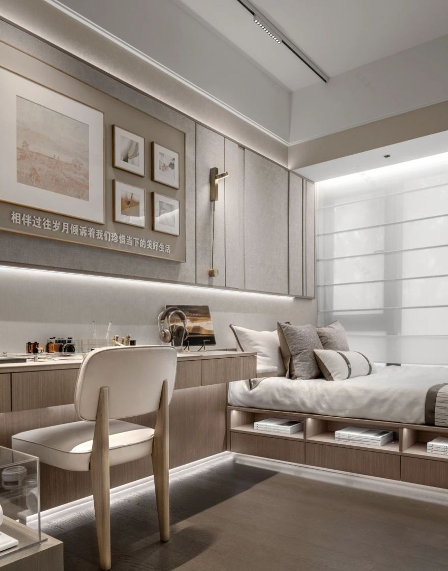 东莞中海源境124129户型样板间丨中国东莞丨北京山禾金缘艺术设计股份有限公司-137