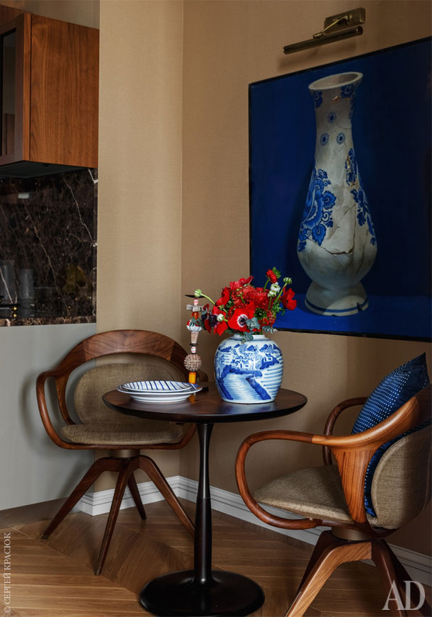 莫斯科秋色豪宅，精致古典内饰-10