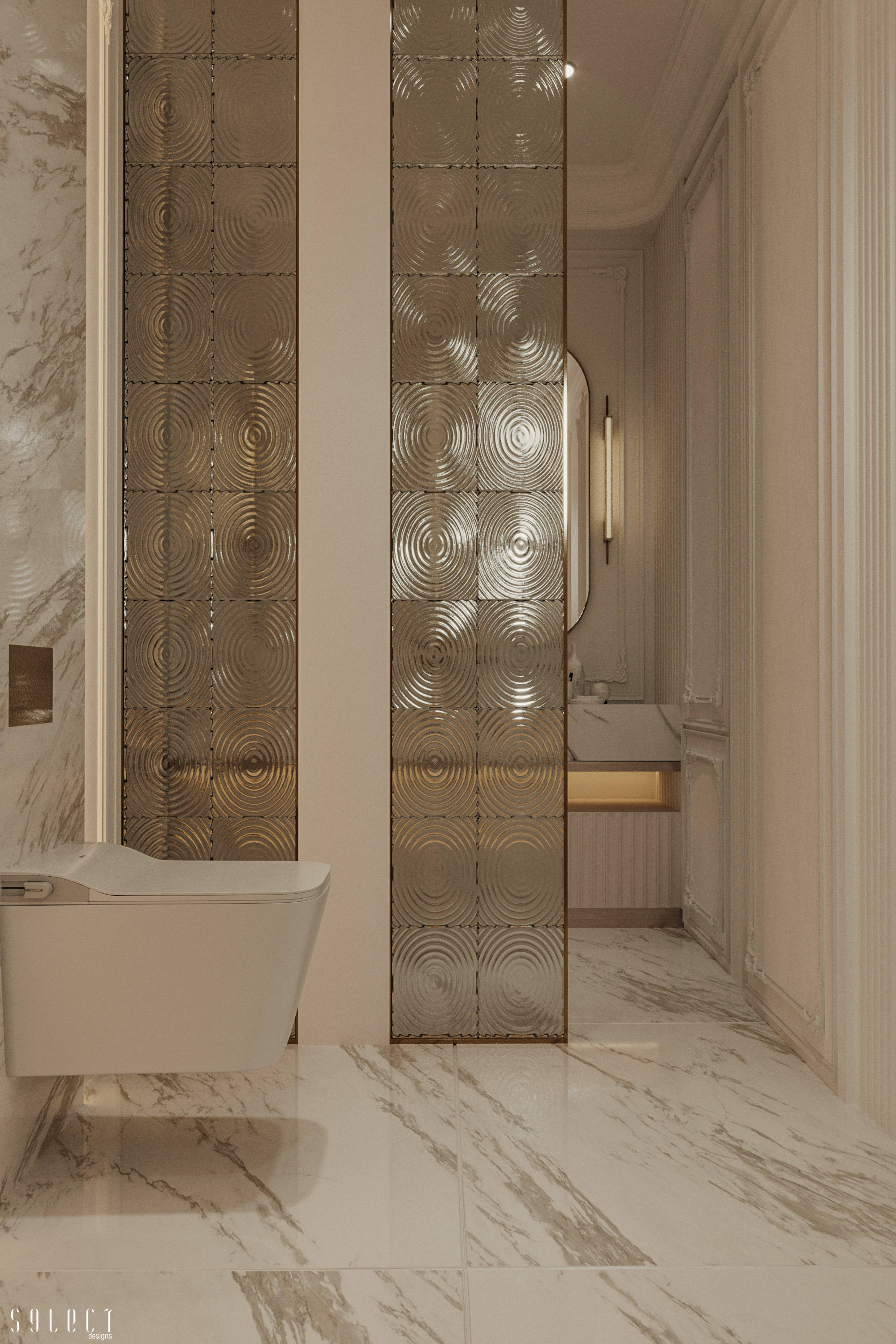 badroom with (dressingroom and bathroom)-9