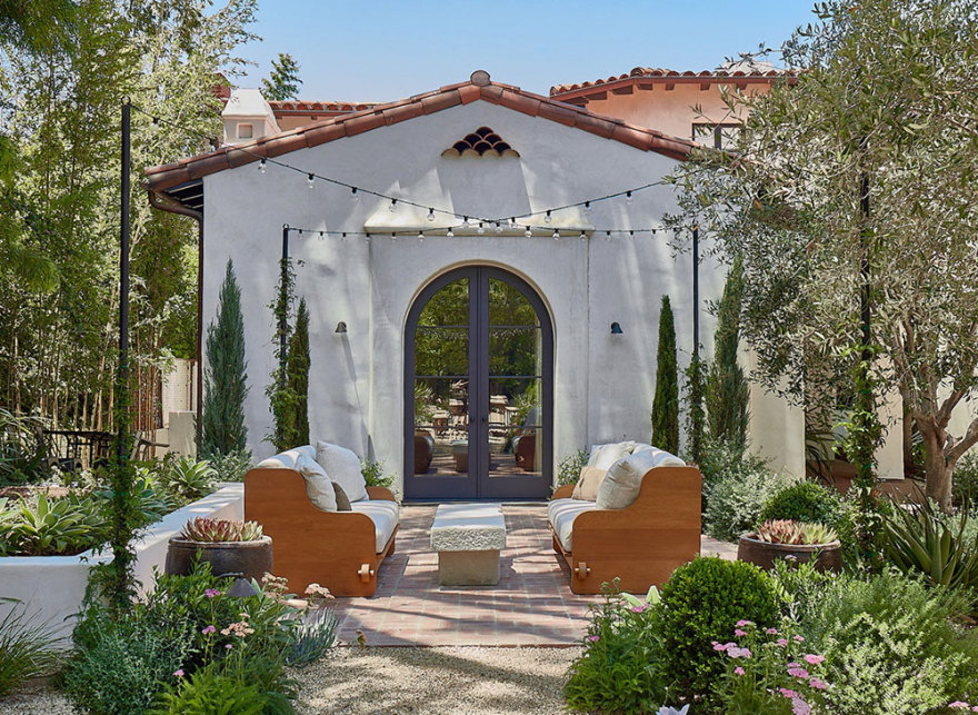 洛杉矶西班牙别墅的舒适更新-28