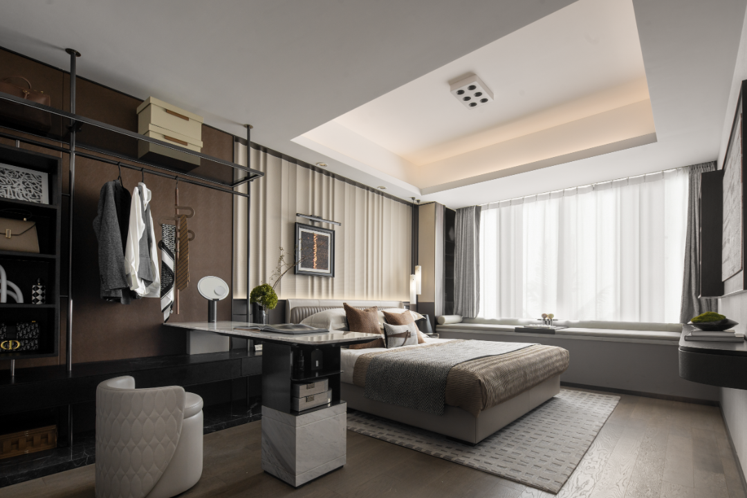 蜀道·宽境 143㎡样板间+架空层丨中国成都丨北京靳朝晖设计有限公司-24