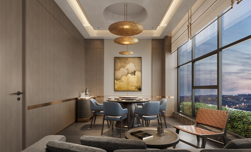 高端会所设计丨中国榆林丨郑合建筑设计咨询(西安)有限公司-15