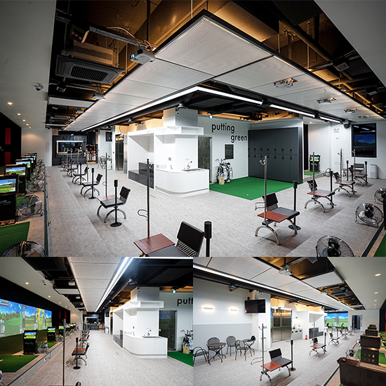 简约设计打造 130 平高尔夫球场空间-1