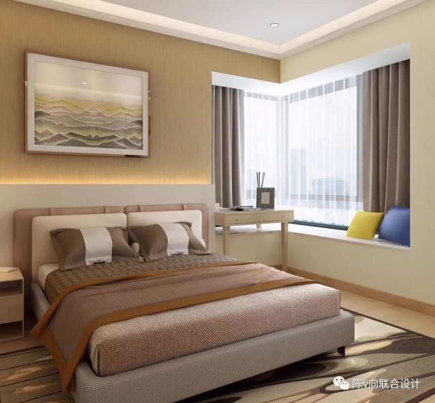 顺德顺峰山语顶层 200 方现代雅致住宅设计-54