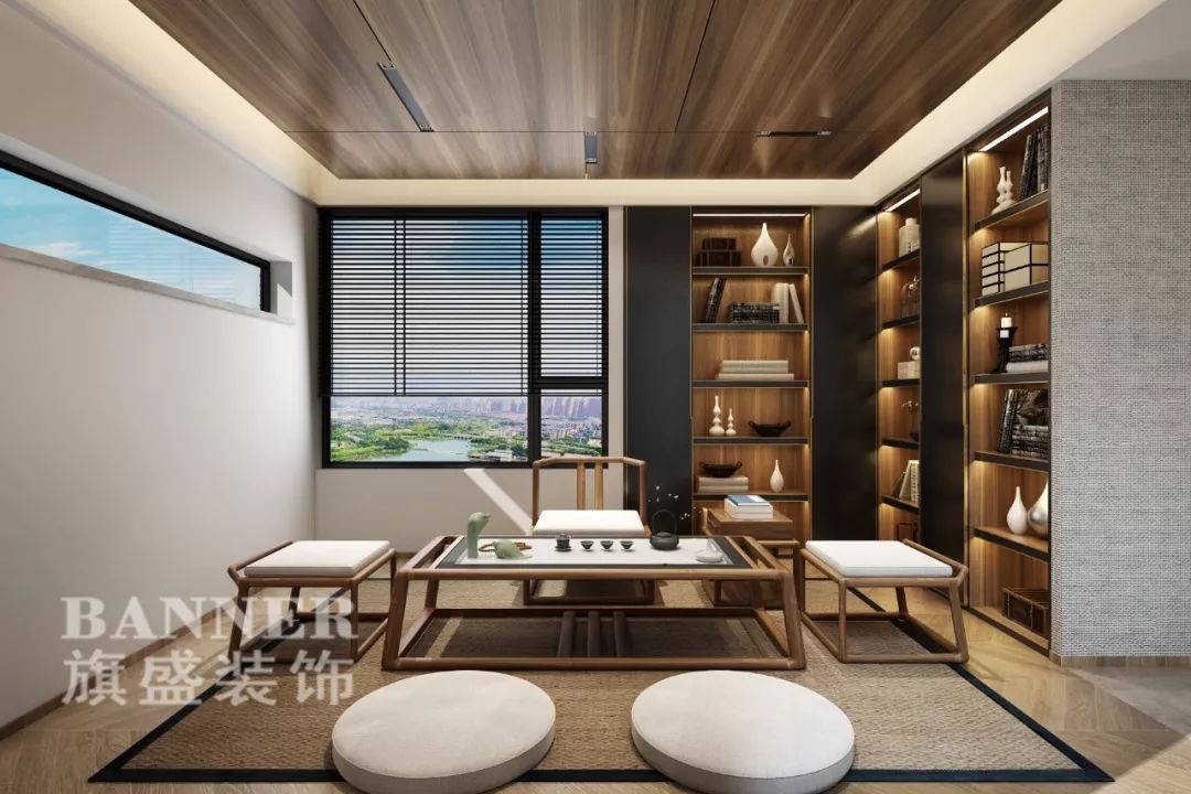 段峰打造 490㎡现代私宅,观景房的慢生活美学-30