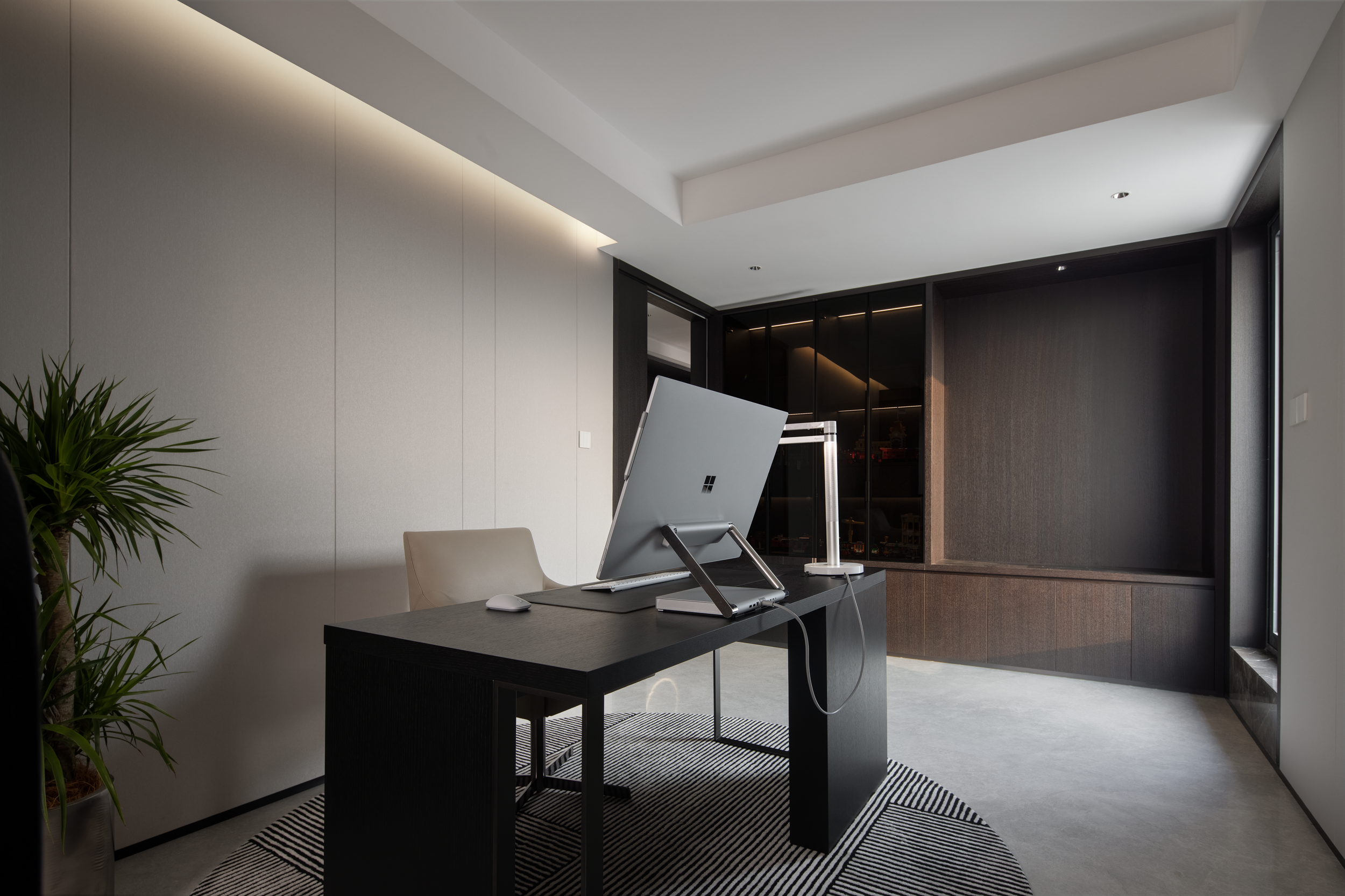 集美湖湖畔顶层复式轻奢住宅设计丨中国厦门丨间空设计-12