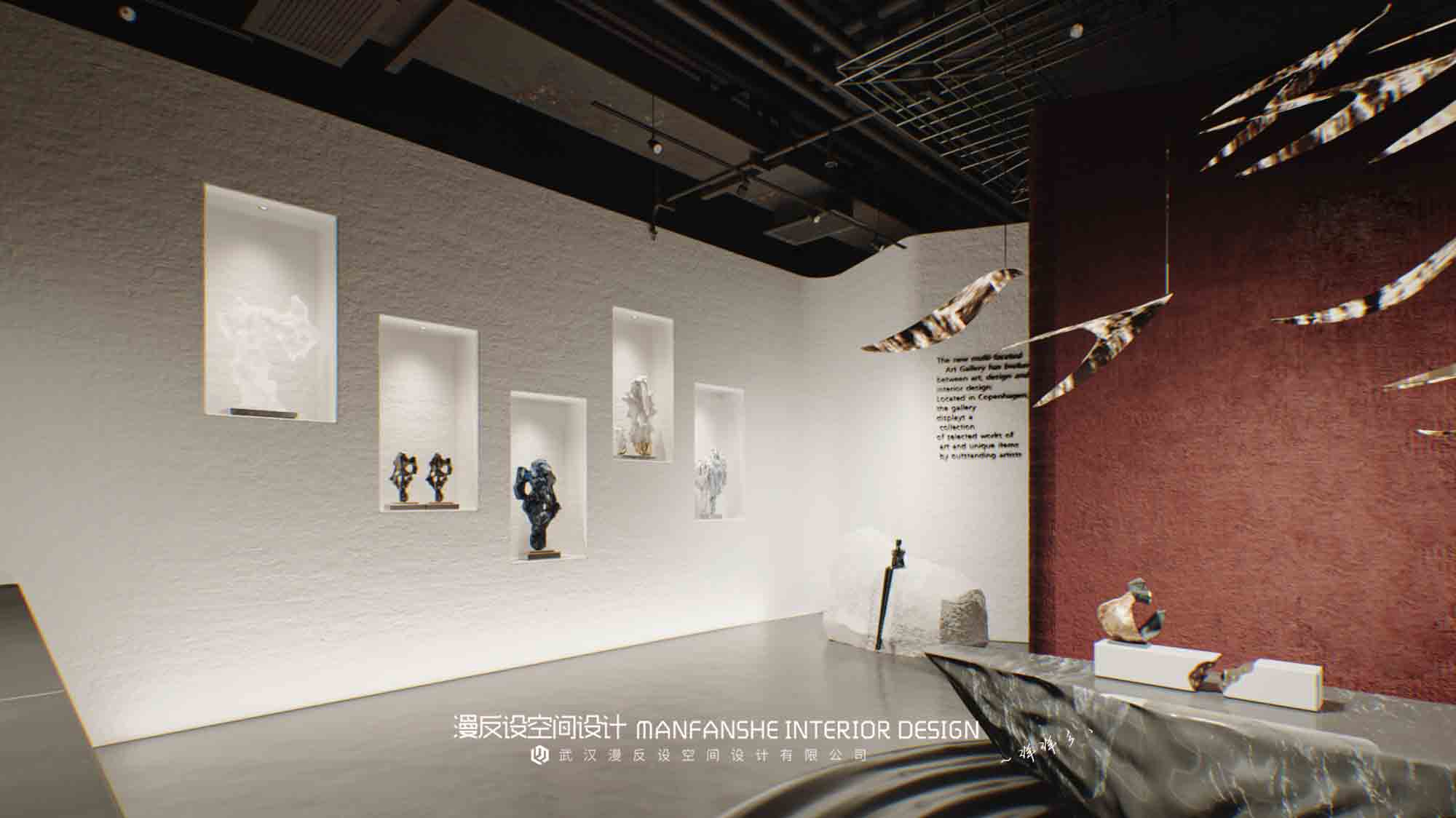 现代艺术展厅设计 | 科技与艺术的完美结合-23