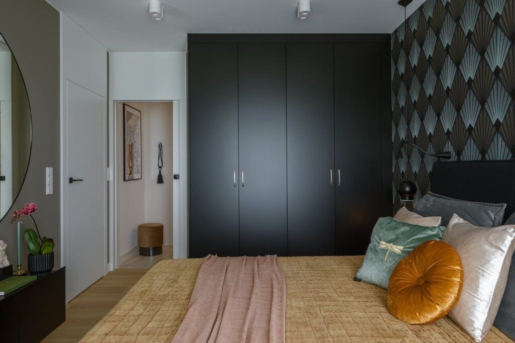 华沙斯科罗谢80平带双阳台公寓设计丨波兰华沙丨HOLA Design-34