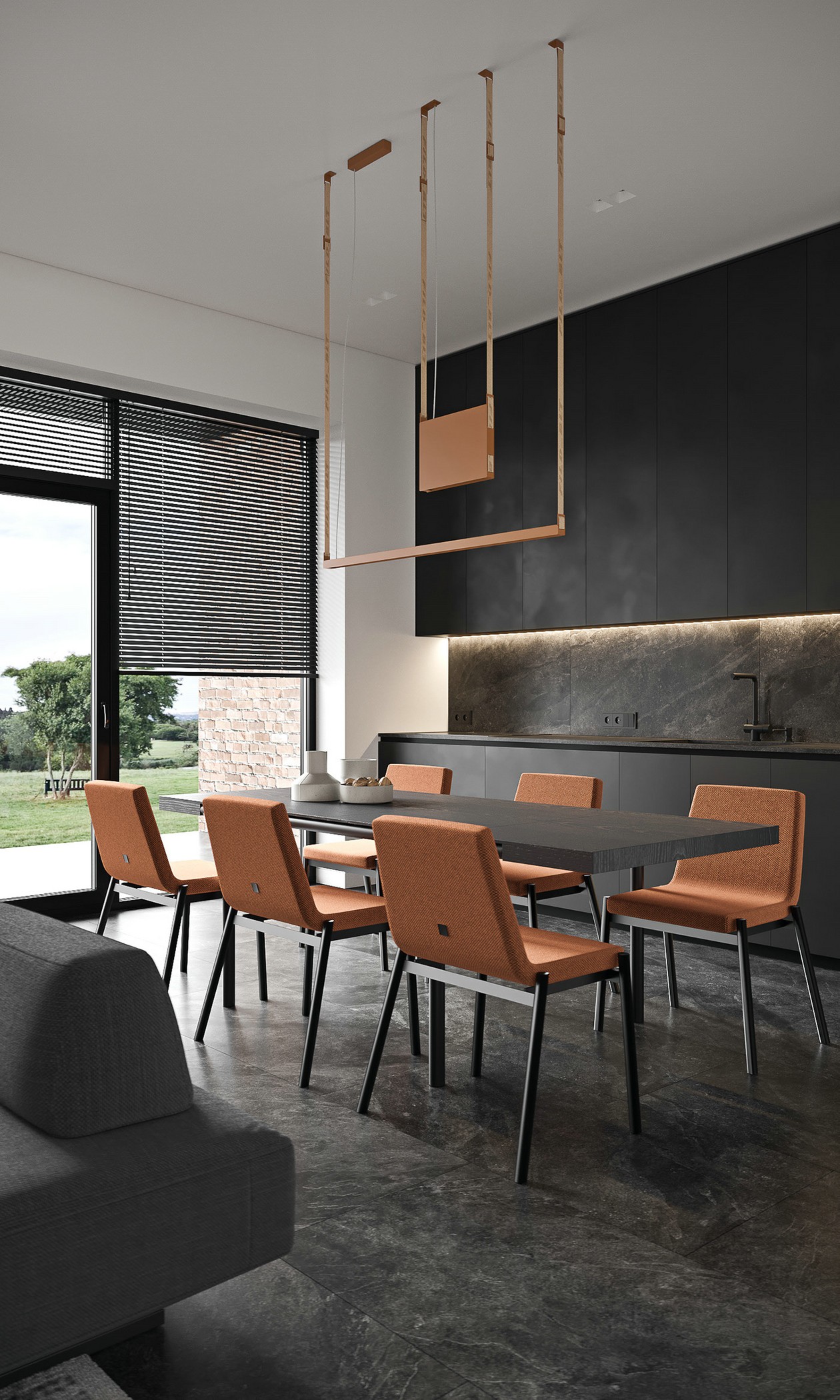 高级黑色系空间设计 无法抵御的气质！-7