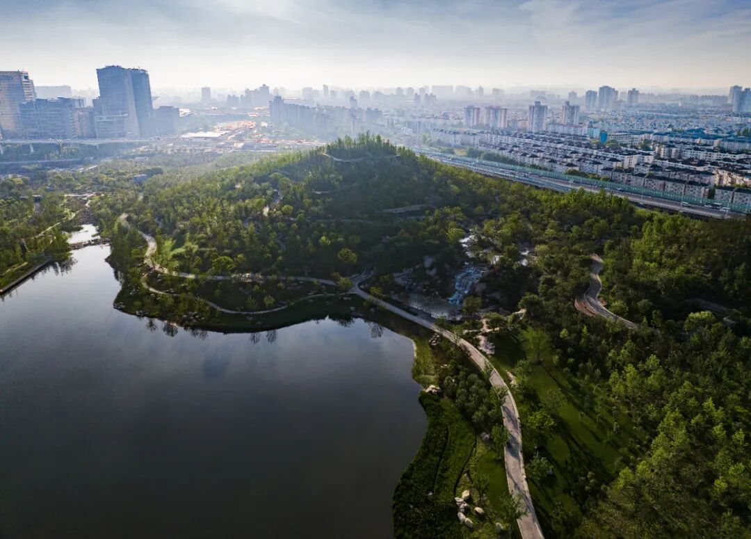 A-TECH•项目丨虽由人作，宛若天成：全新人工构筑近自然山体景观设计探索——上海世博文化公园“双子山”景观工程-9