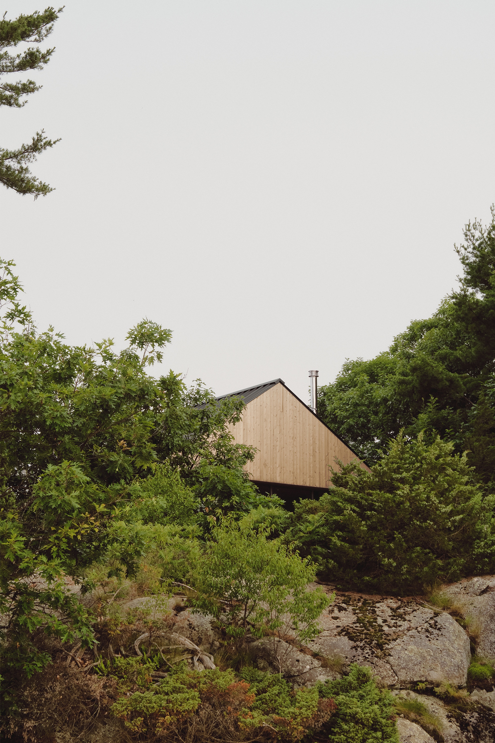 Pine Island Cottage 住宅（松岛小屋）丨加拿大丨Bureau Tempo 与 Thom Fougere Studio-0