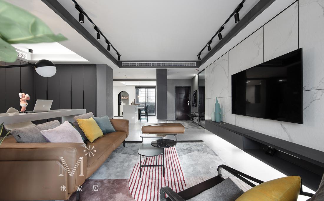 平层丨【一米家居】从年代感到时髦感 145㎡现-12
