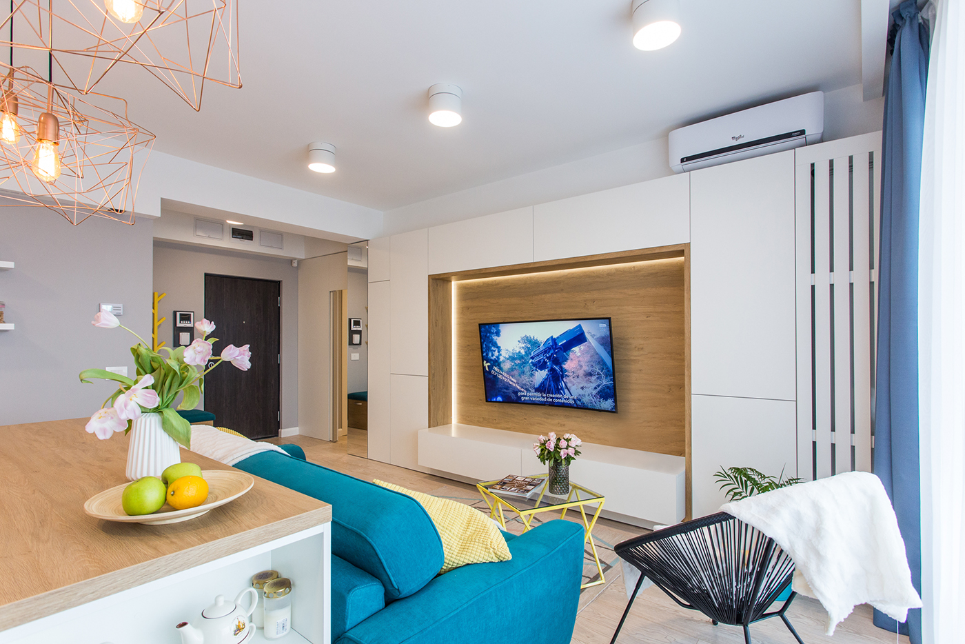 64平米年轻情侣明亮公寓设计丨RomaniaOradea-13