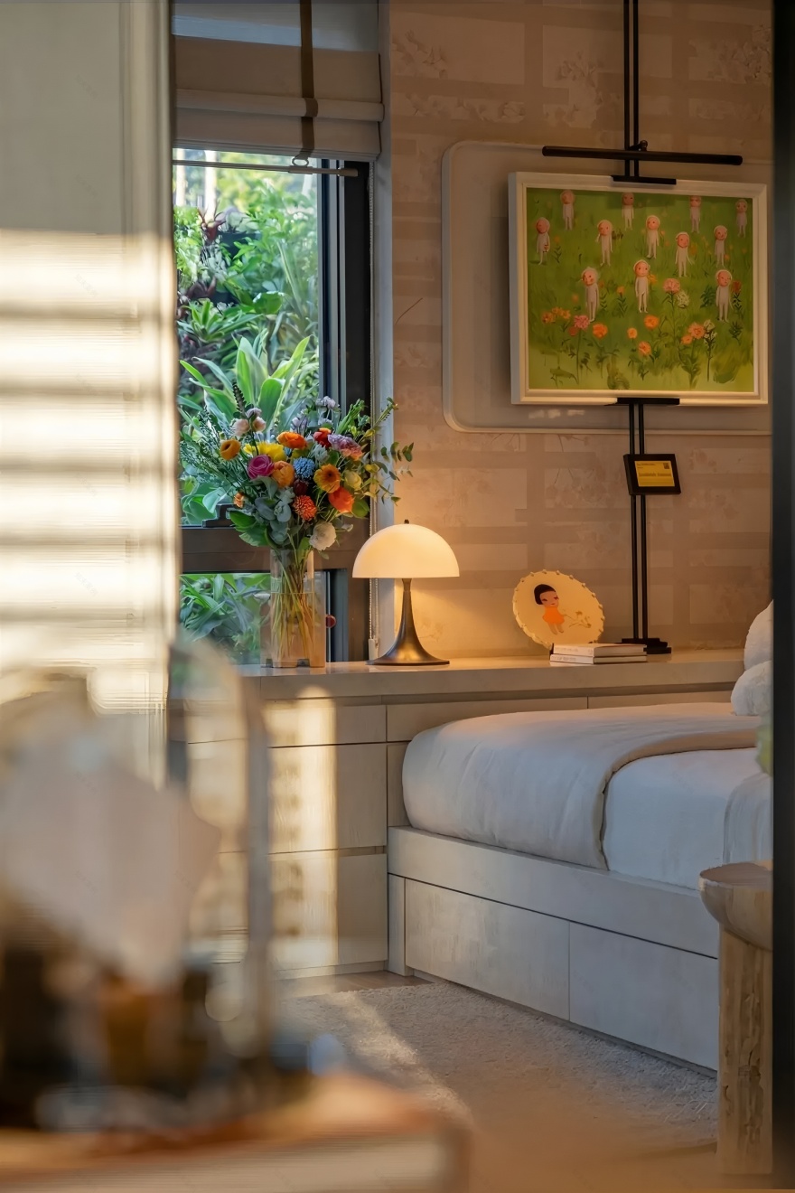 广州金地香山湖·御湖颂别墅样板间丨中国广州丨诗意空间设计-50