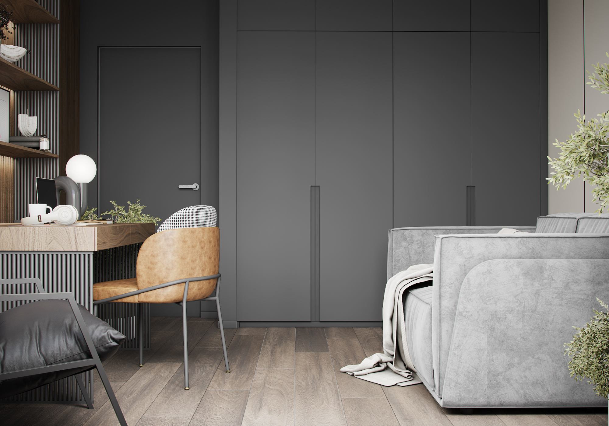 ZHK "Fonvizinsky" 公寓室内设计丨乌克兰哈尔科夫-19