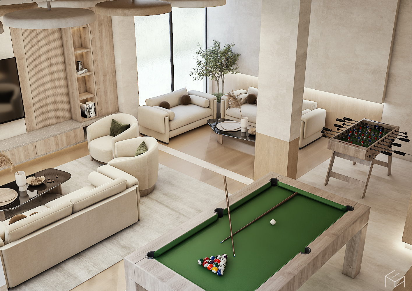 工作室和休息室足球俱乐部丨沙特阿拉伯-13