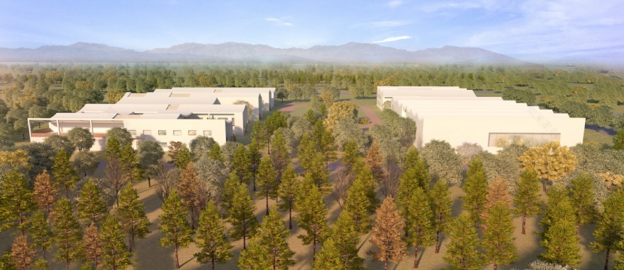 平时建筑事务所丨捷克 LOŠBATES 小学设计竞标方案 建筑设计 丨中国-4