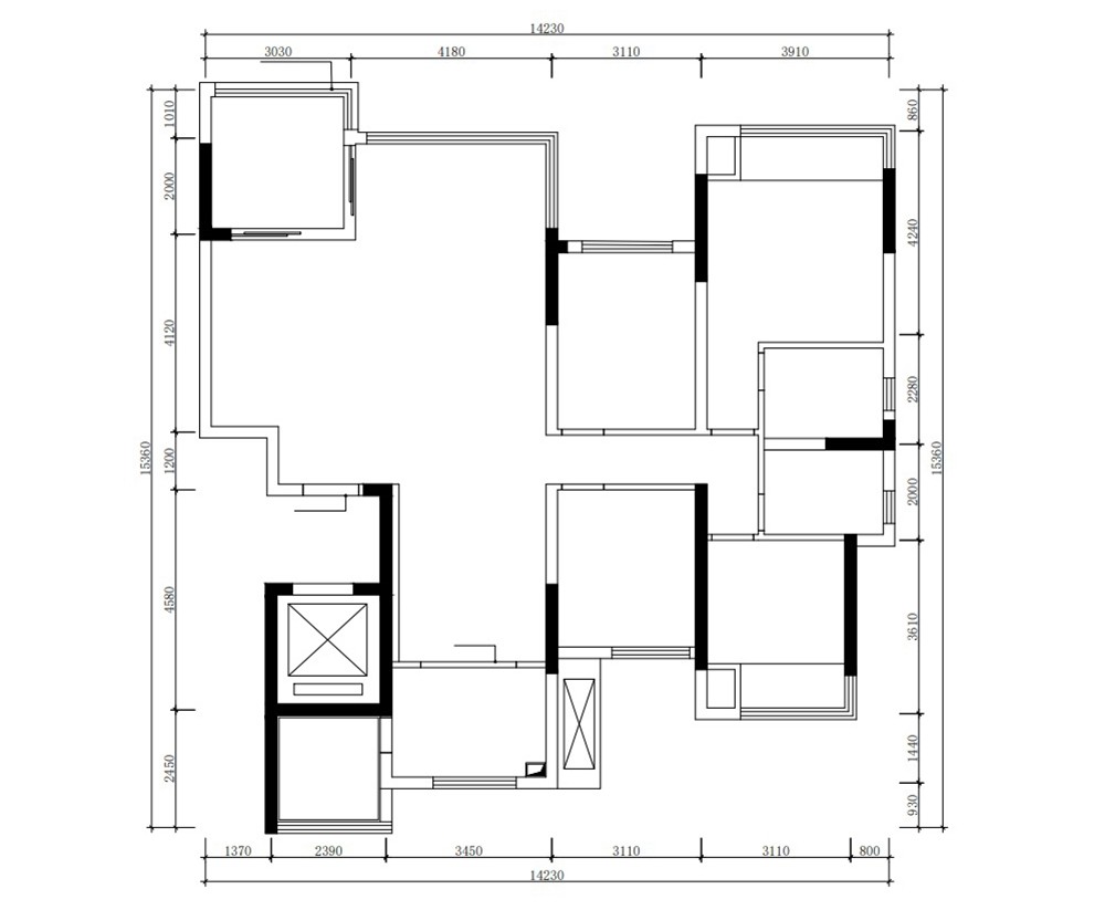 重庆龙湖尘林间现代风格装修案例丨中国重庆丨重庆俏业家装饰-13