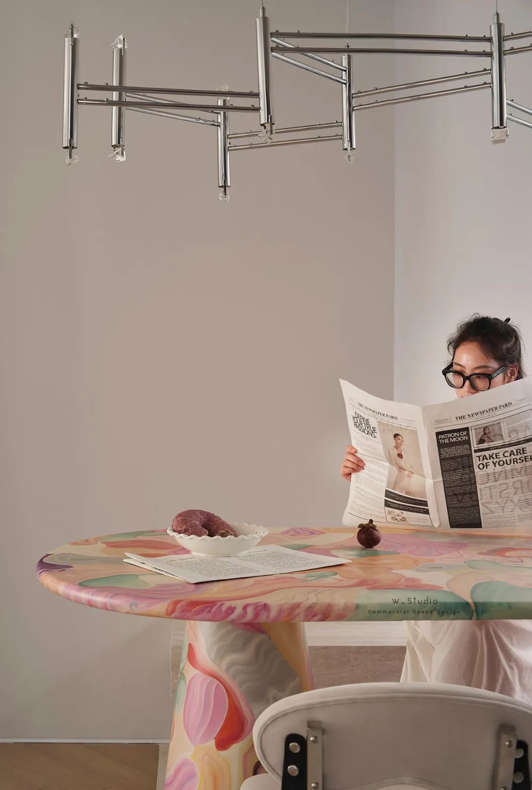 莫奈色彩的现代家居丨无一内建筑设计事务所-33