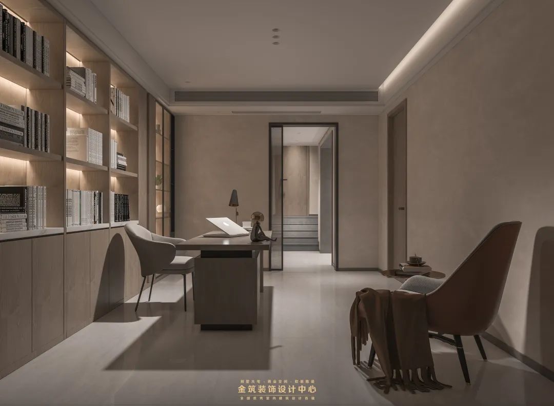 东方润园别墅 · 现代简约风格的自然归属丨金筑设计-34