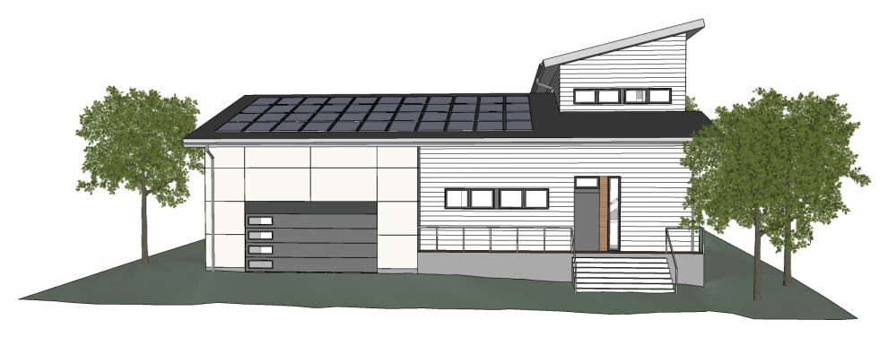 庭院周边净零能耗建筑新建项目-25