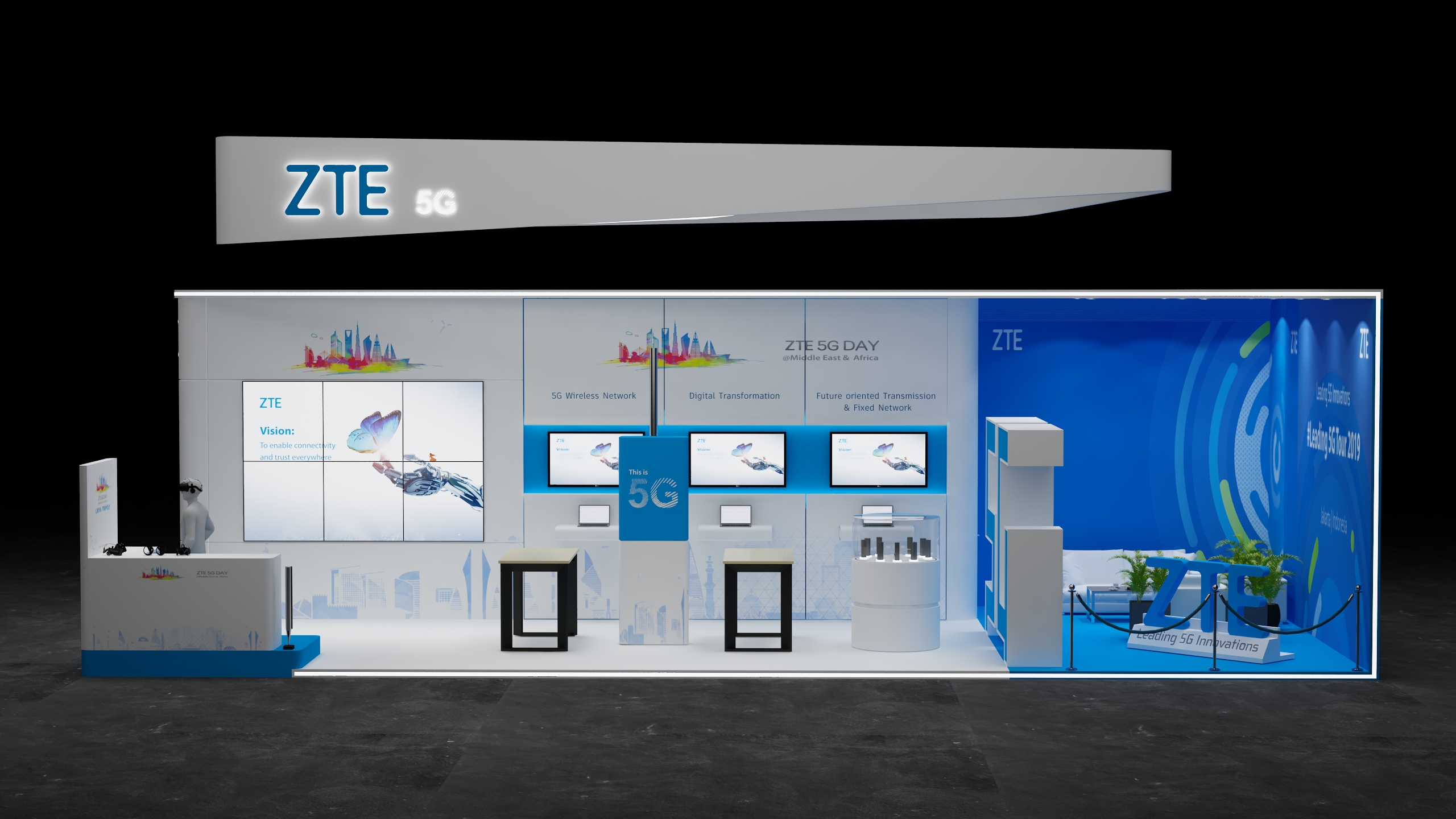 ZTE Booth Libya Tripoli 2021-4