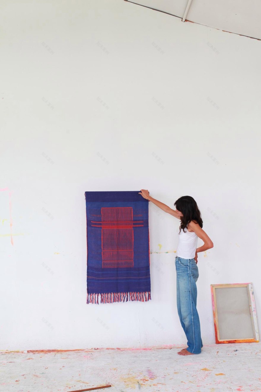 模特的艺术织梦 | Rachel Rutt 的自然织物探索-4