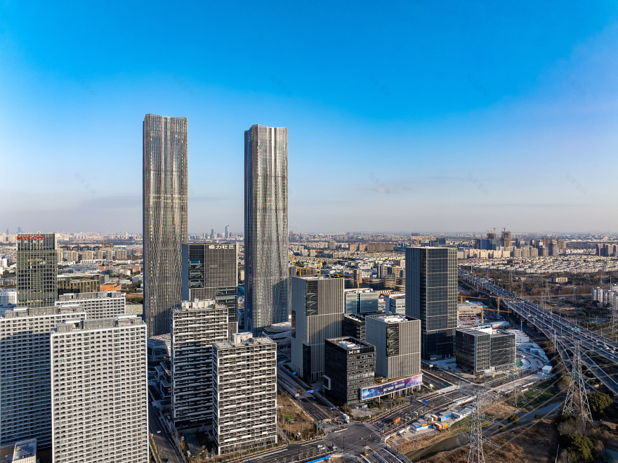 张江科学之门双塔丨中国上海丨Gensler-4