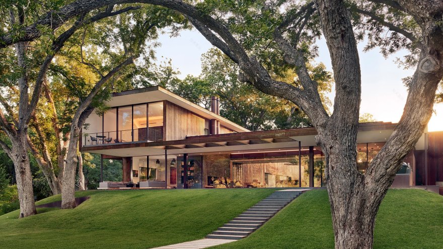 River Hills Residence 湖滨住宅丨美国奥斯汀丨Miró Rivera Architects-0