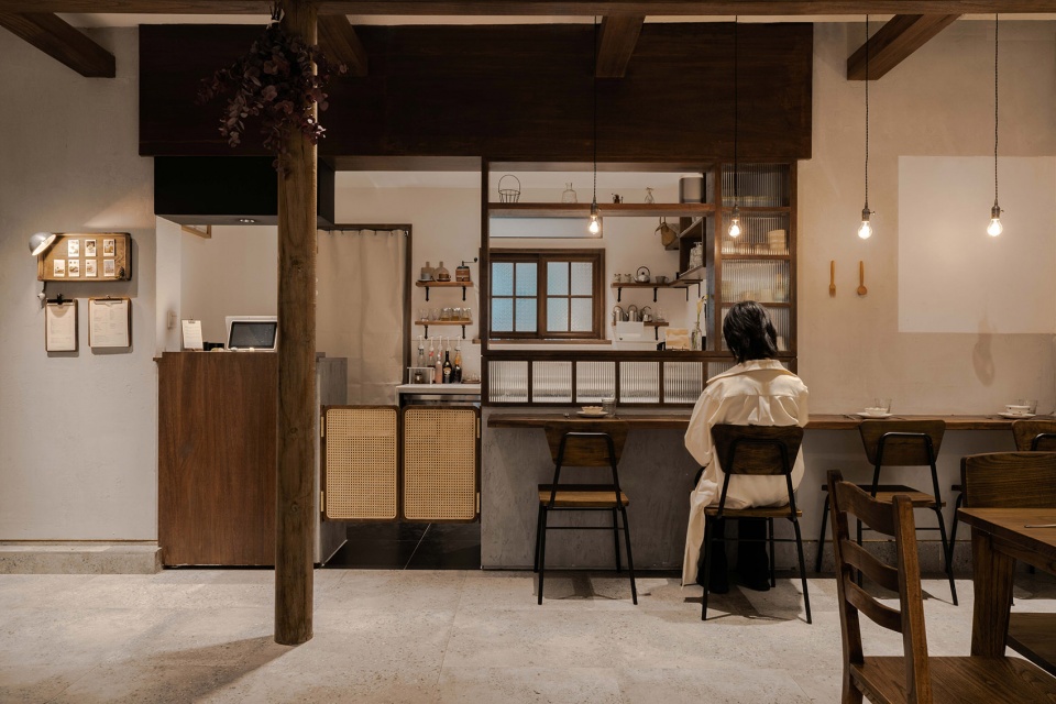 成都無早咖啡厅 | 极简日式空间的细节魅力-17