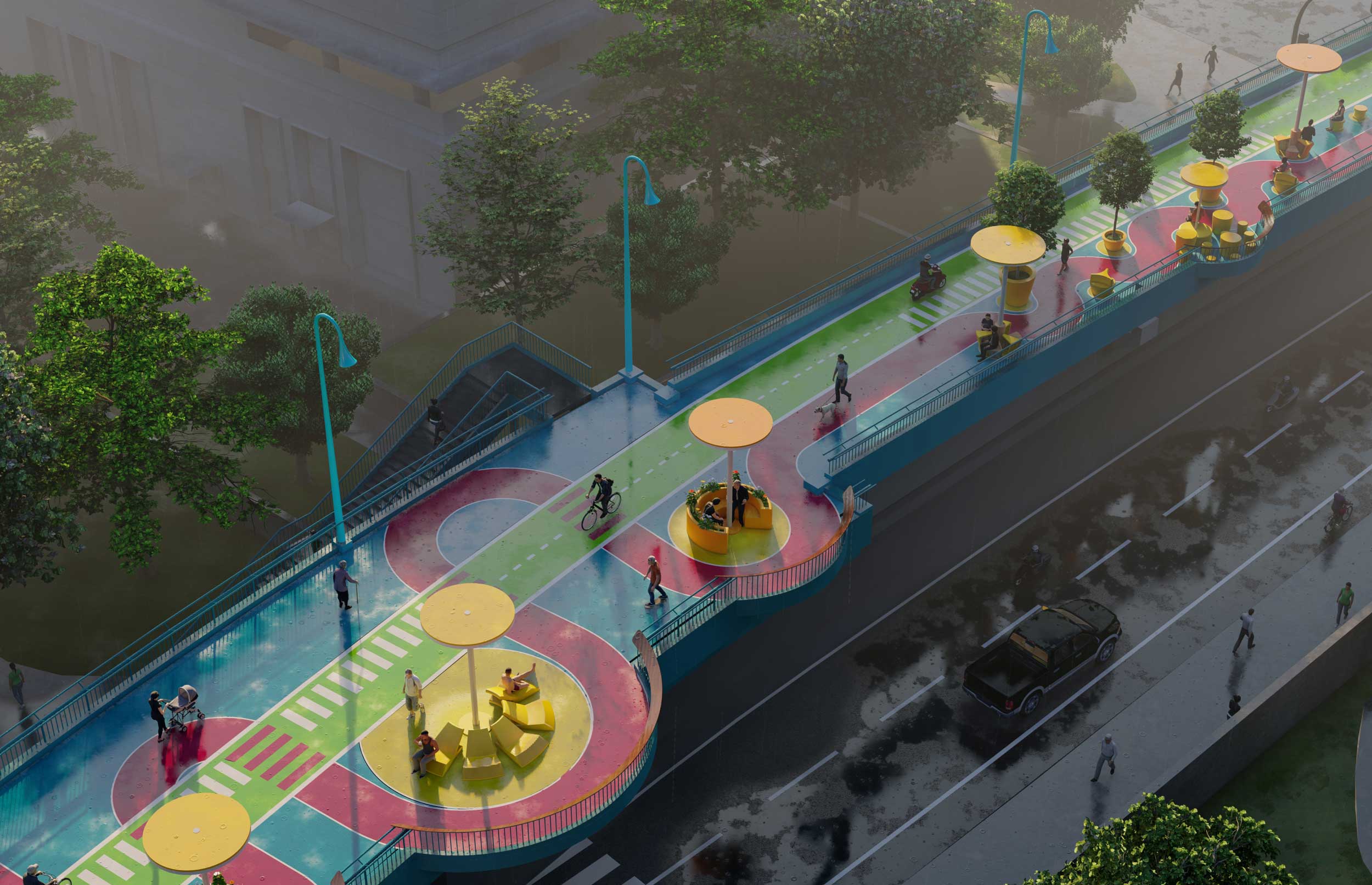 上海普济路高架桥景观-25