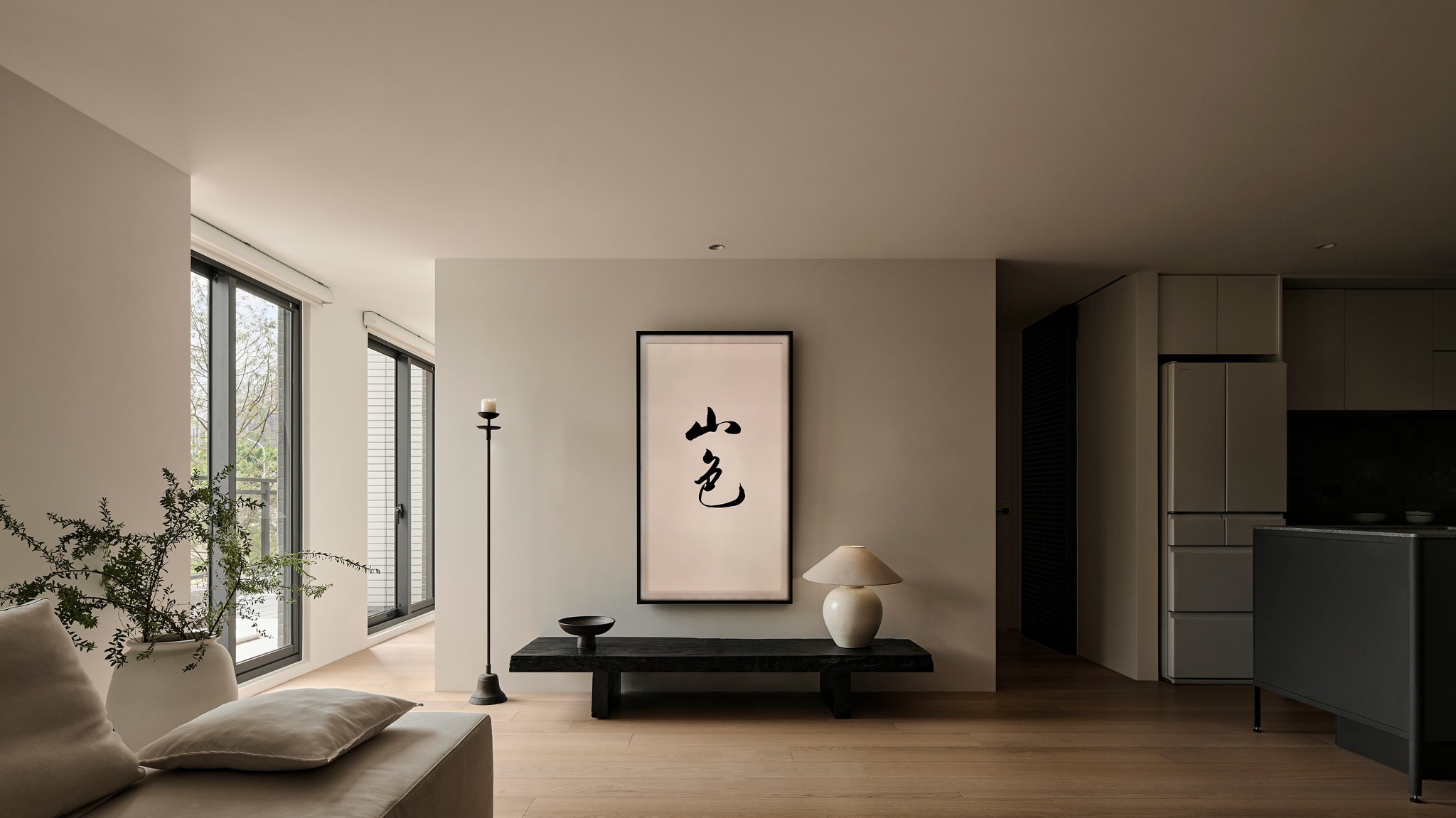 参色 · 台湾四口之家的极简栖居丨中国台北丨璞沃空间设计-6