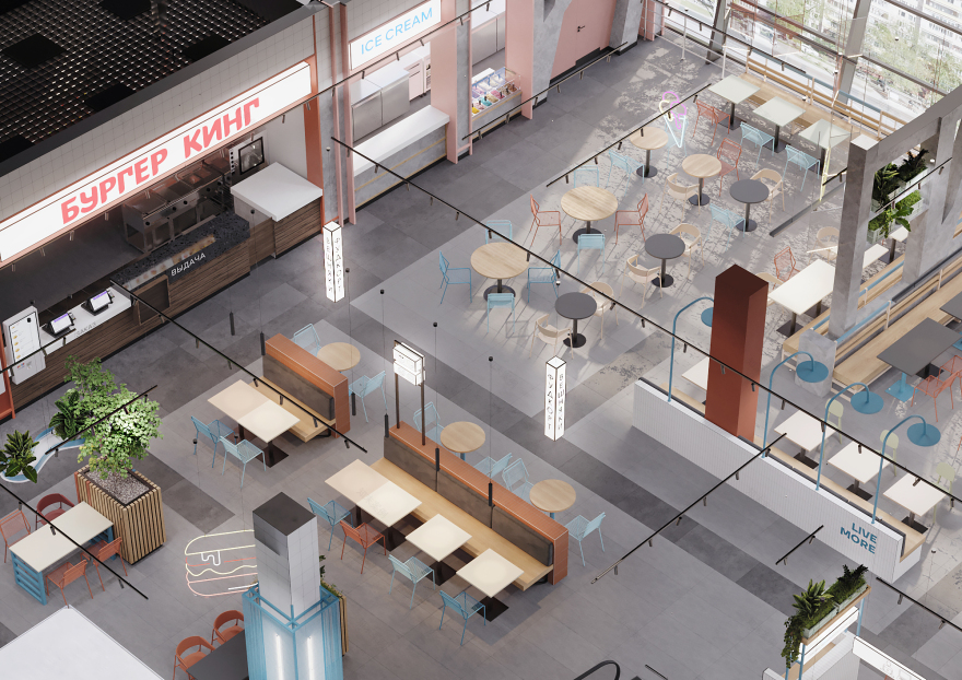 韦什尼亚基美食广场丨俄罗斯莫斯科丨Muravina Anna,Sazonova Elena-13