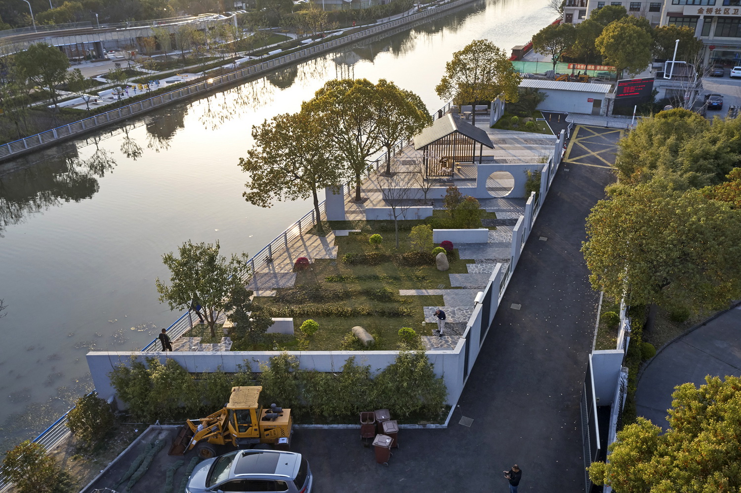 上海浦东金桥镇永建路小公园丨中国浦东新区丨上海善祥建筑设计有限公司-12