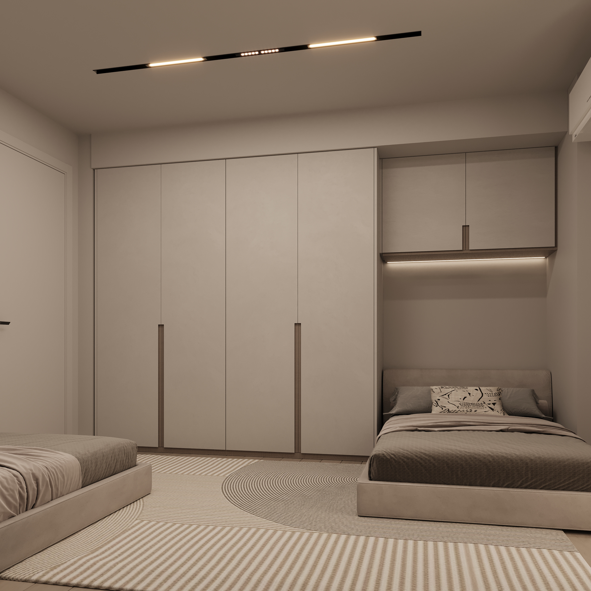 儿童卧室·简约风格丨Archt. Renad Ahmed-11