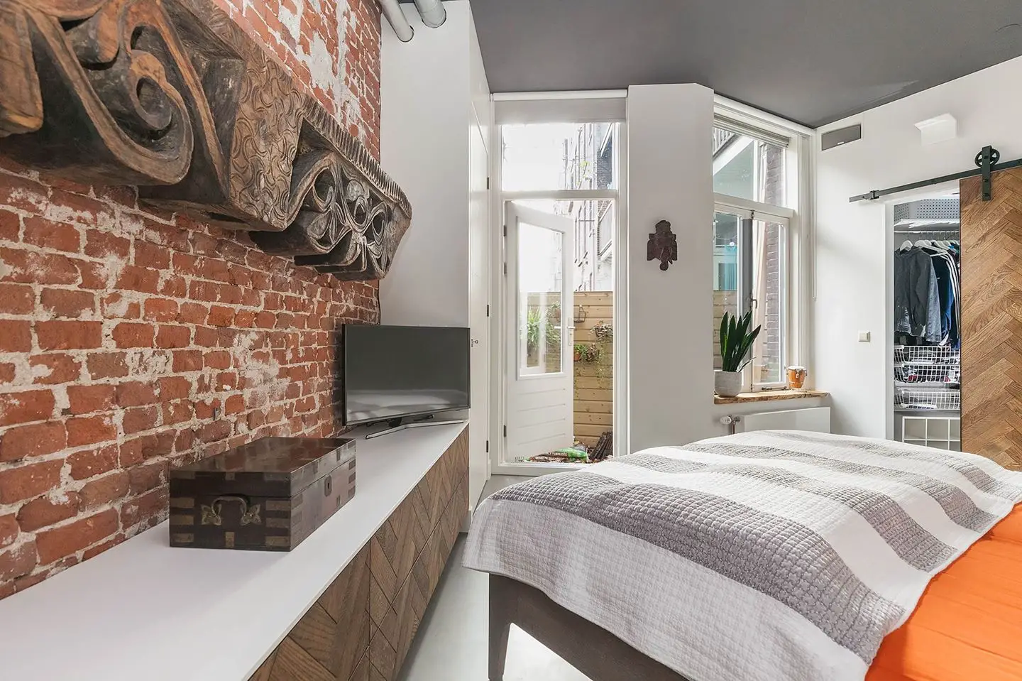 阿姆斯特丹中心区 97 平米开放式公寓设计-12