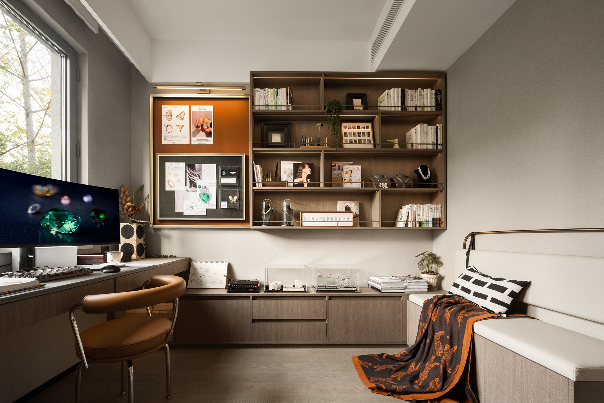 西安万科雁鸣湖 143 户型样板房丨中国西安丨深圳 GNU 金秋设计-37