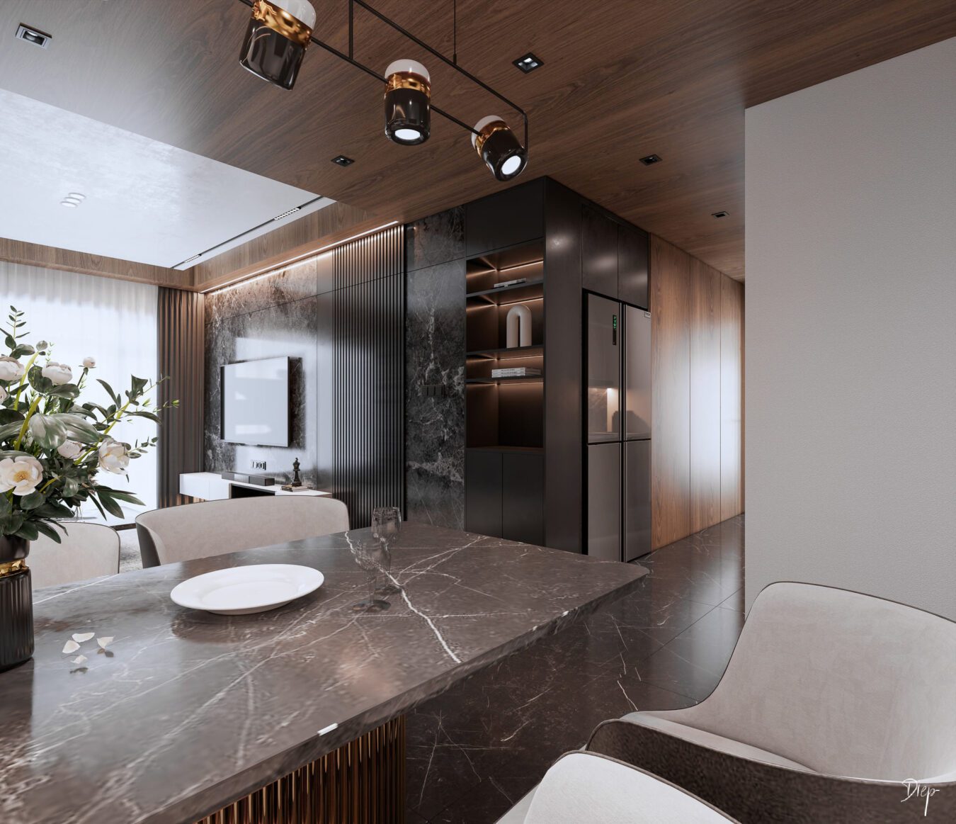 Sketchup公寓室内模型丨Nguyen Duy Diep-6
