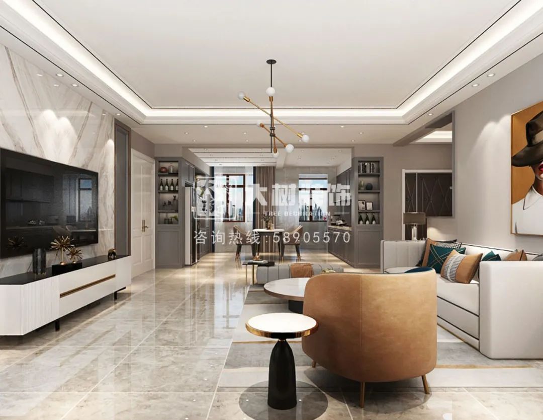 哈尔滨璞悦湾 110㎡现代轻奢艺术之家!-19