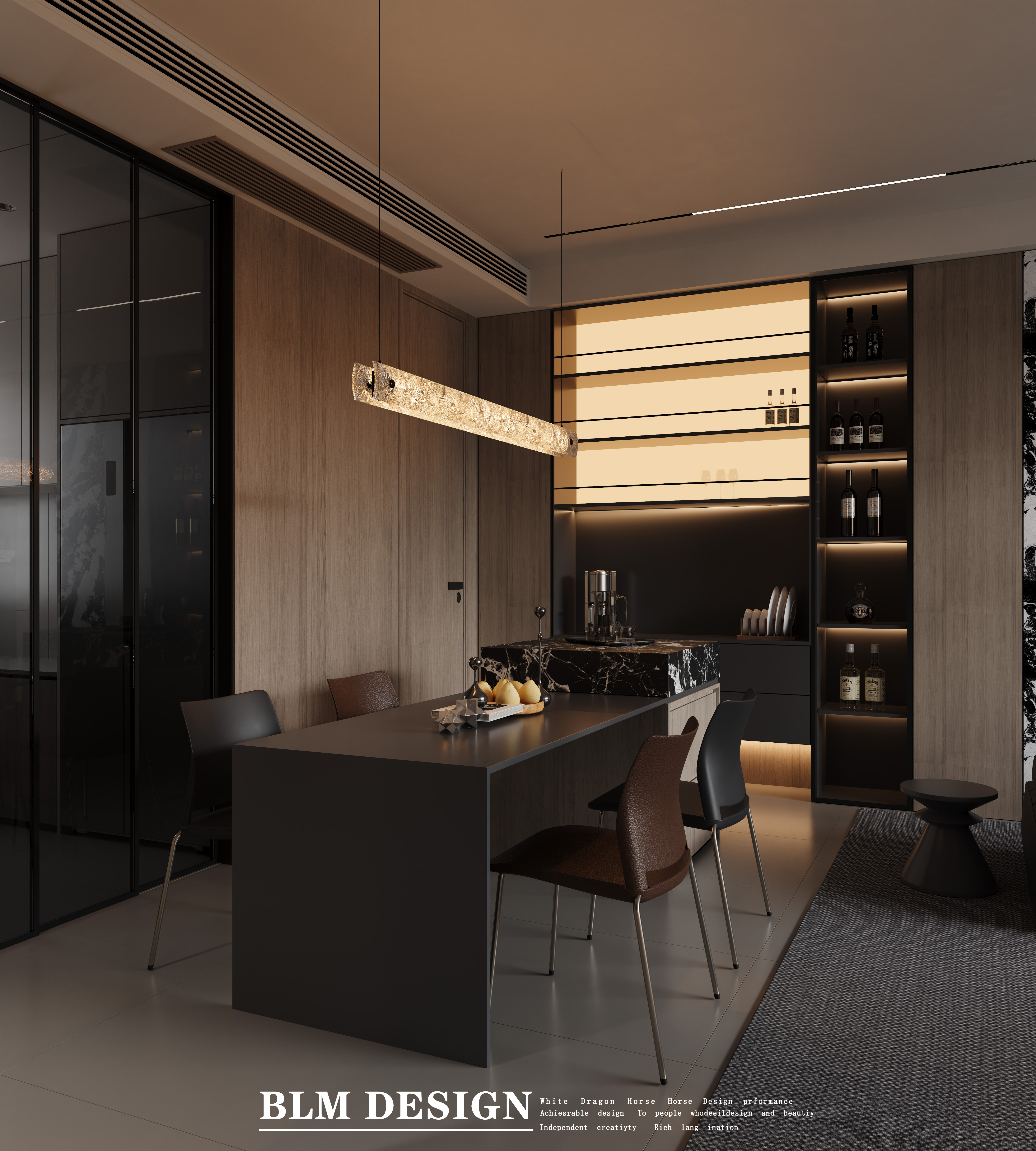 现代轻奢效果图-7