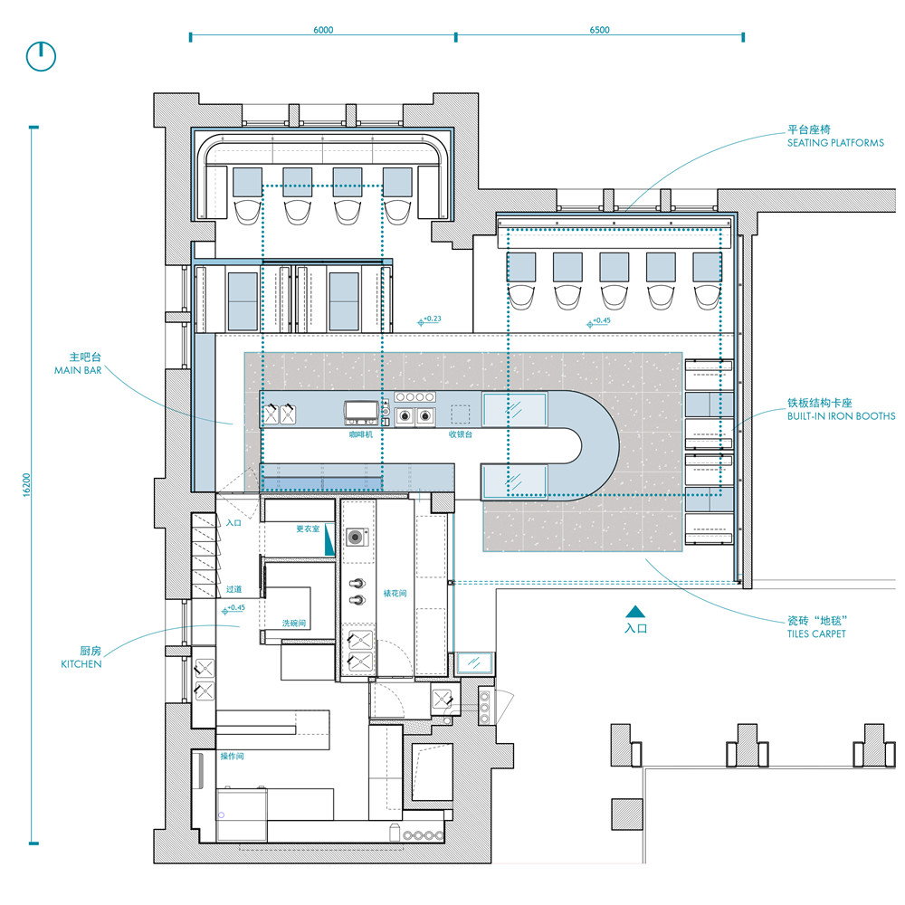 茶聚场上海中环广场店室内设计丨中国上海丨RAMOPRIMO-32