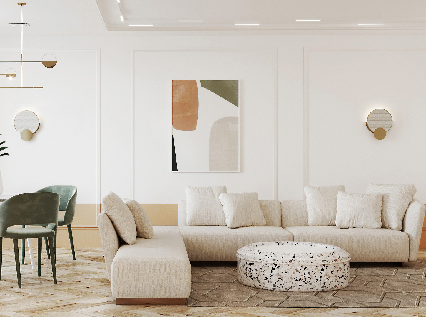 现代气息的多彩之家-0