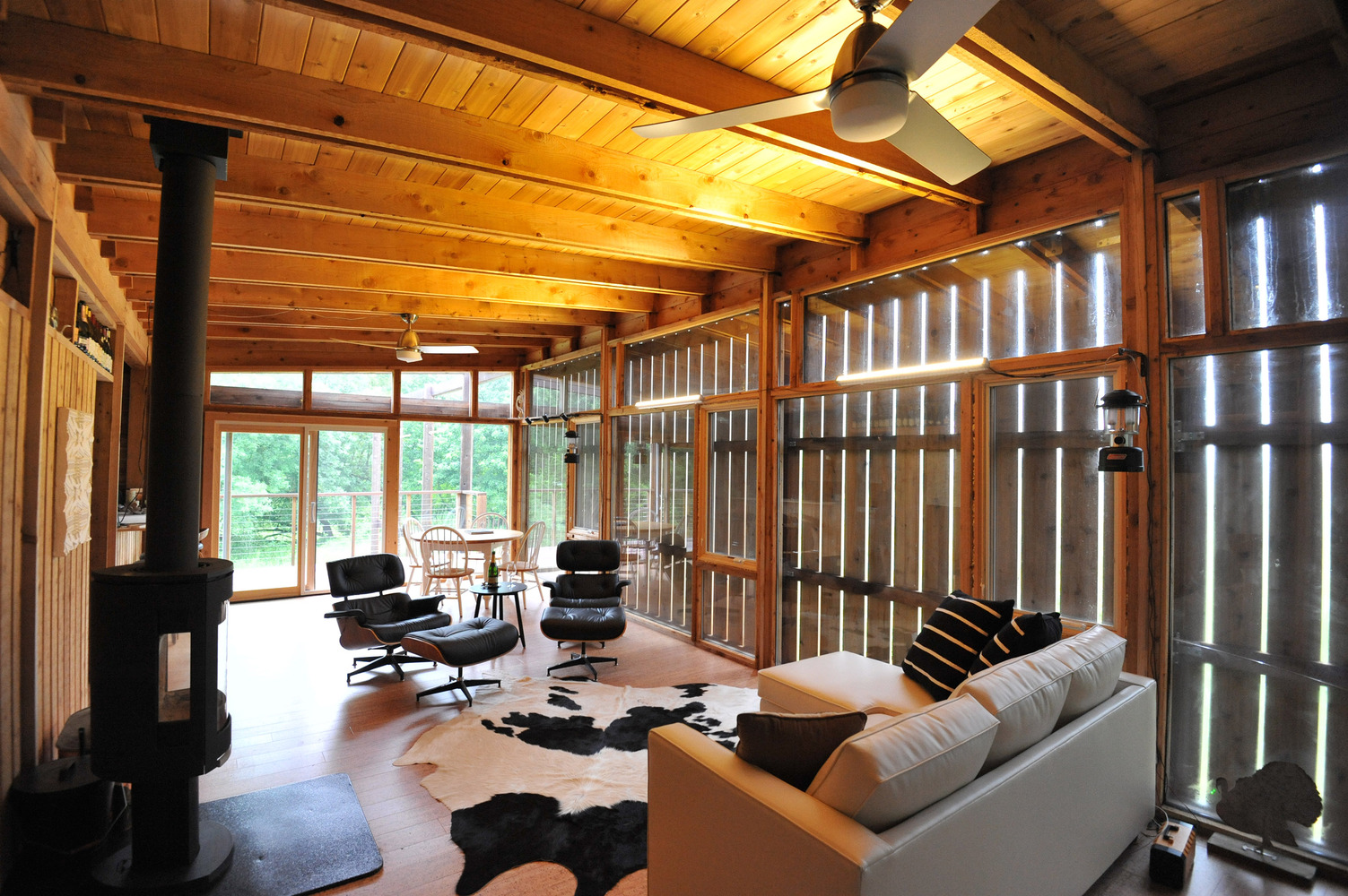 爱荷华州玻璃小屋，环保设计融入大自然-64