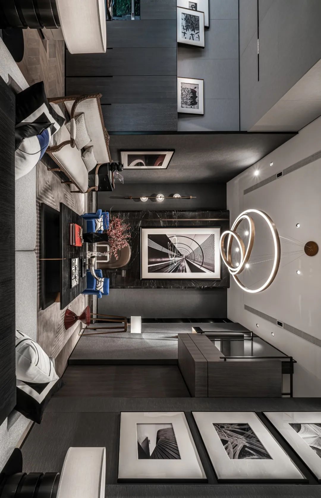 福州首开国仕府 600m² 合院别墅样板间设计丨中国福州丨李益中空间设计-13