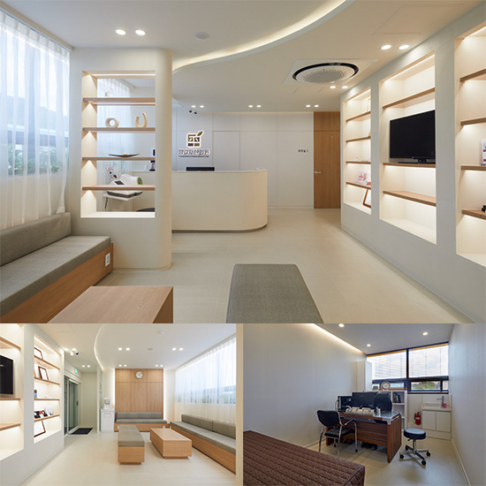 45 平米韩式简约诊所设计-1
