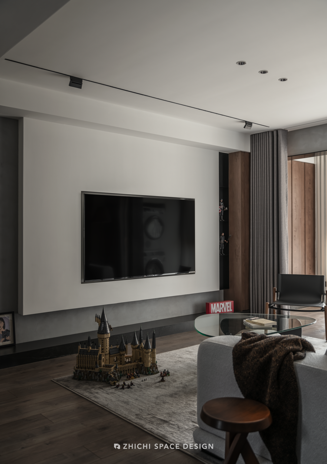 《哈利波特》粉丝的魔法之家 · 现代简约设计中的个性收藏空间丨武汉咫尺空间设计-22