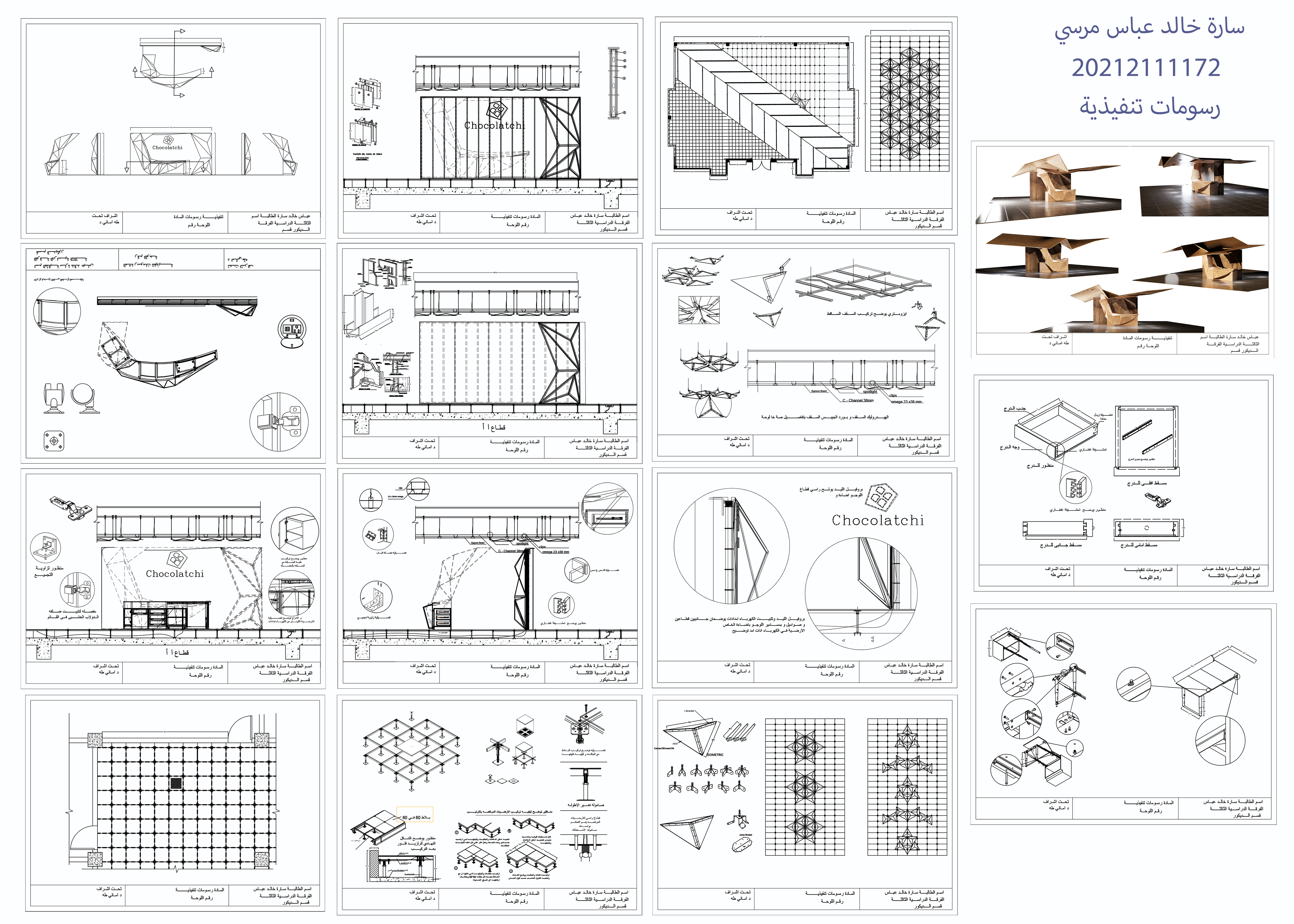 Chocolatchi counter working details project-1